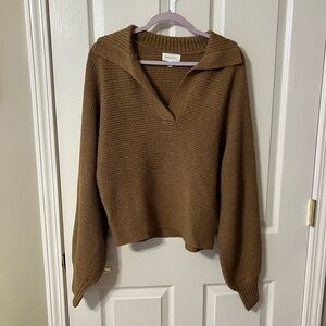 Brown Baggy Sweater
